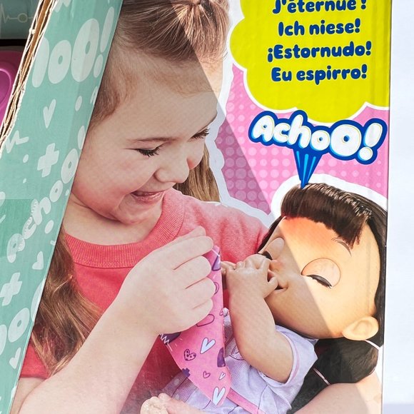 Baby Alive Lulu Achoo Doll 12” Interactive Play Toy with Lights Sounds Movements - Picture 8 of 15